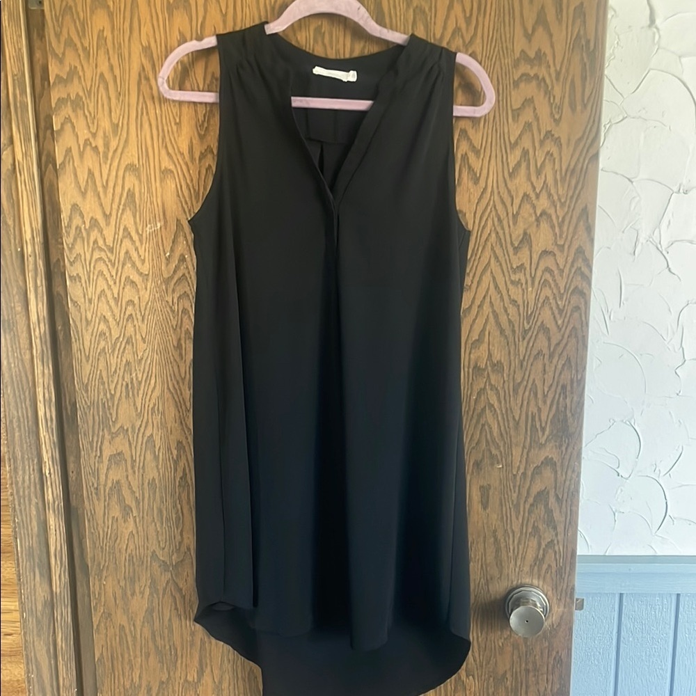 Elegant Black‎ Sleeveless Dress